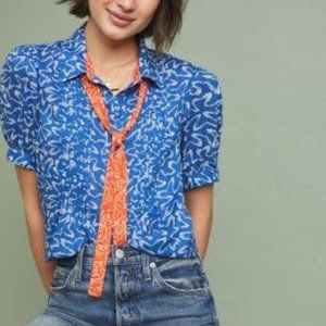 Maeve - CORPORATE NECK-TIE BLOUSE